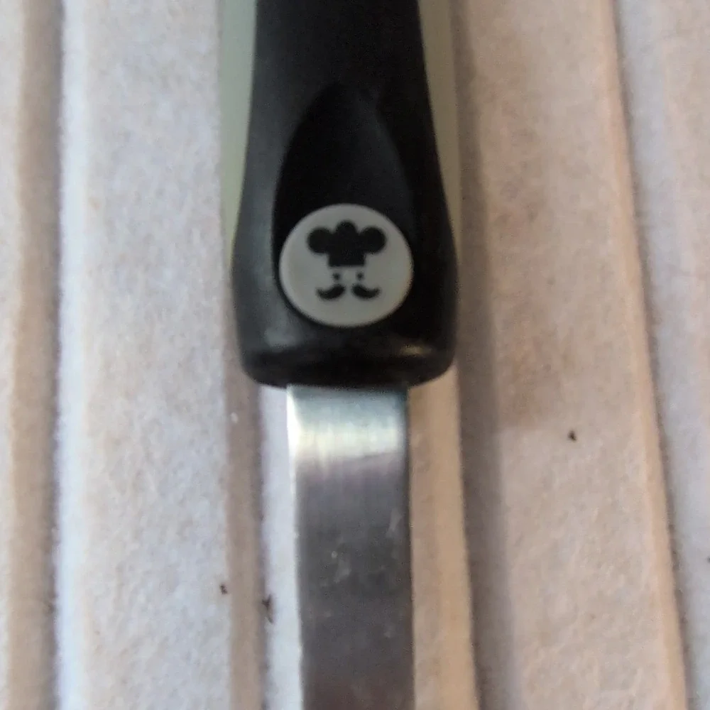 Disney Mickey Mouse Black Cooking Spoon Serving Spoon Chef Kitchen Utensil‎
